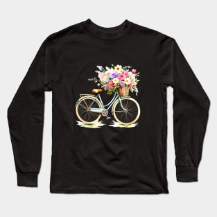 Riding a bike Long Sleeve T-Shirt